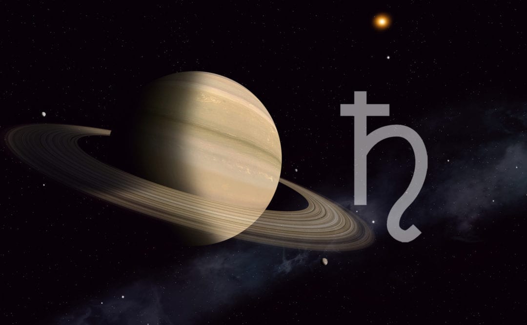 western astrology saturn sign means what