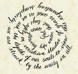 Celtic Calligraphy by Avia