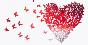 Symbolic Butterfly Messages of Love