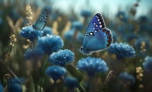 Meaning of Butterfly Colors Blue