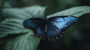 Meaning of Butterfly Colors Indigo