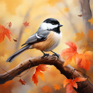 Spirit Animals of November Chickadee