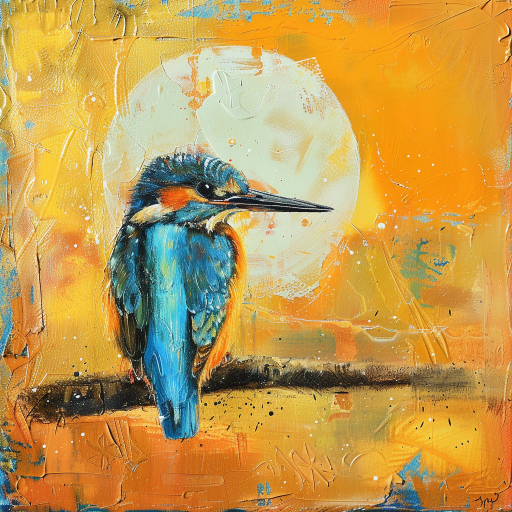 Symbolic and Spiritual Birds of July - Kingfisher