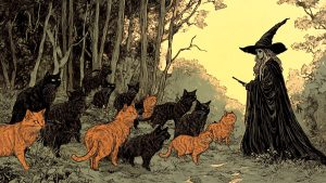 Meaning of Cats and Witches Together