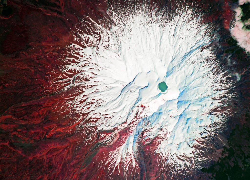 Earth Observation Data - New Zealand, Mount Ruapehu, Tongariro National Park