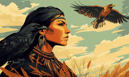 Cherokee Hawk and Crow Story