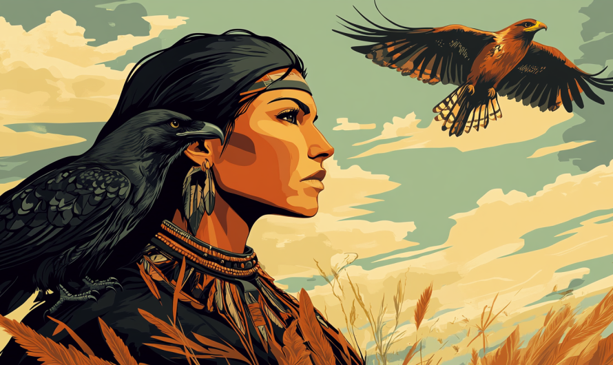 Cherokee Story of the Crow, Hawk, and Eagle