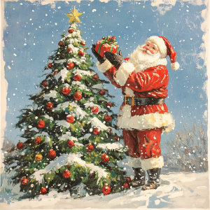 Meaning of Christmas Trees Associated With Santa