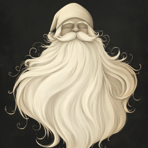 The meaning of Santa's white beard