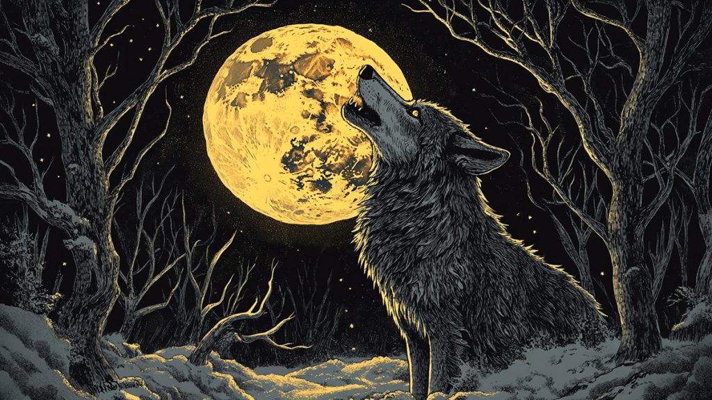 The Wolf Who Swallowed the Moon: A Native American Story