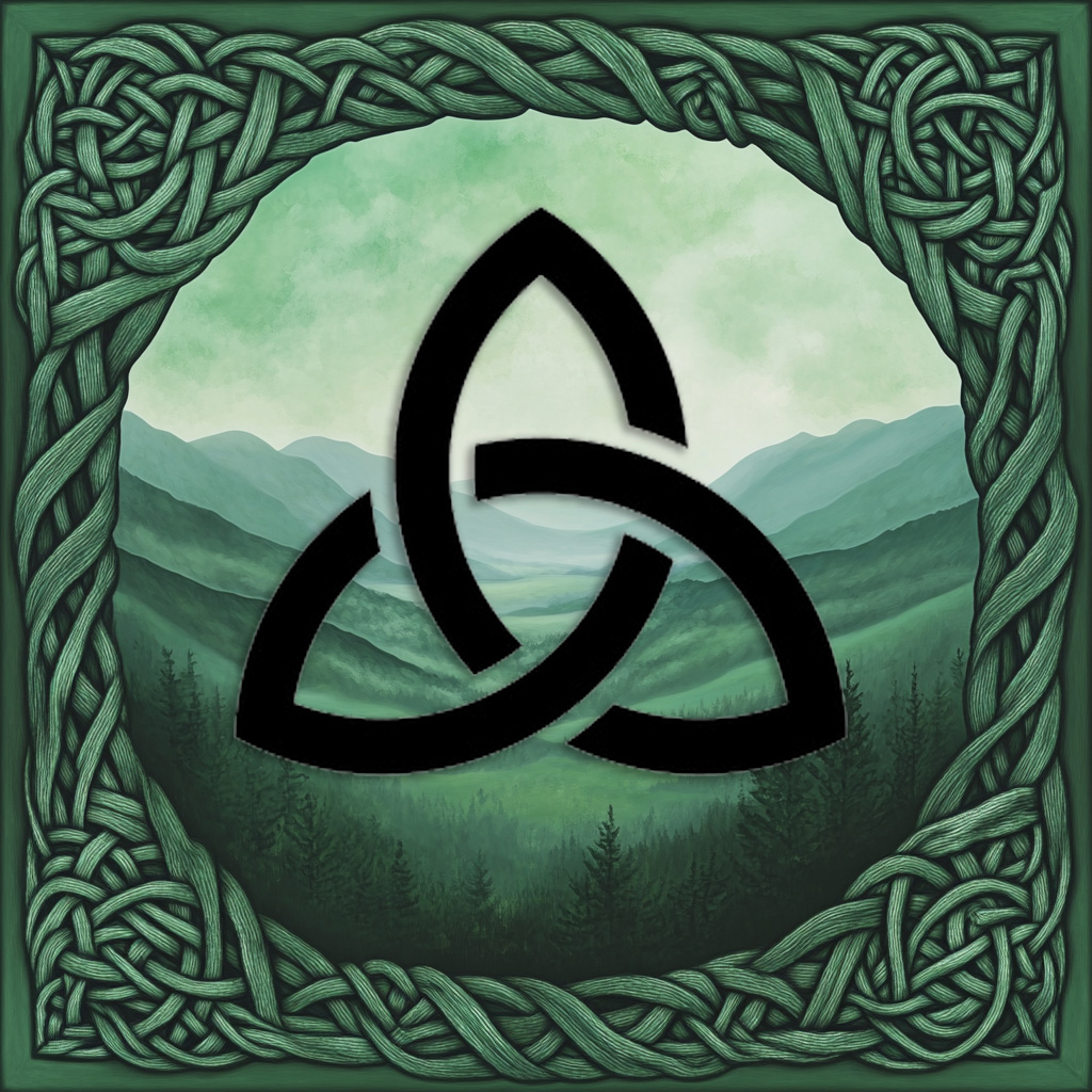 Celtic knots and St. Patrick's Day - Triquetra Trinity Knot