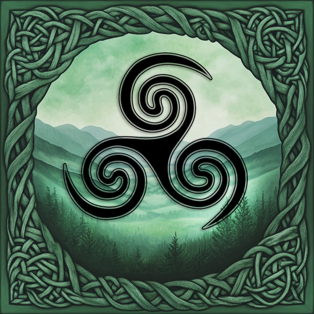 Celtic knots and St. Patrick's Day - Triskelion