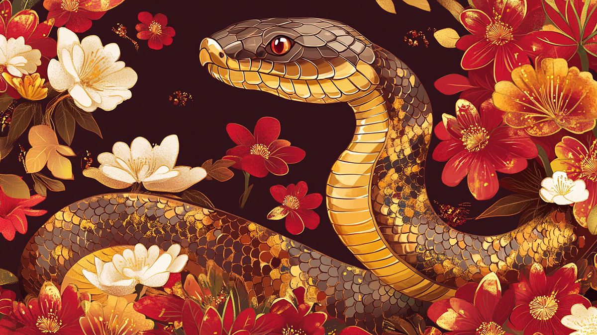 Wood Snake Symbolism for the Chinese Lunar New Year