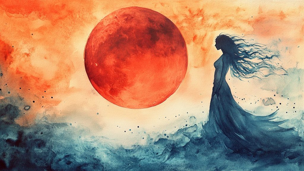 meaning of the full blood moon lunar eclipse March 2025