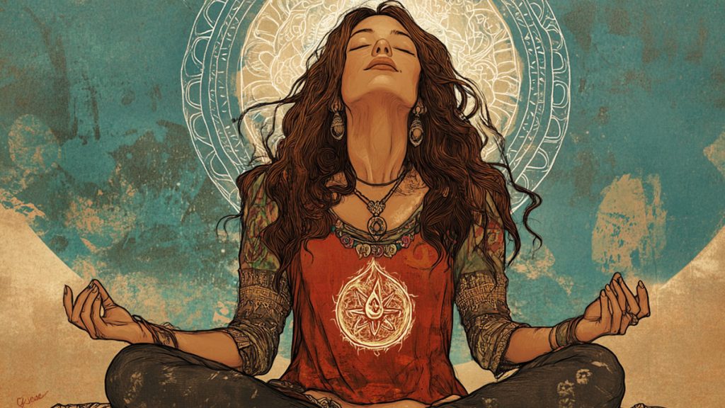 Meditating with sigils of self-love after divorce