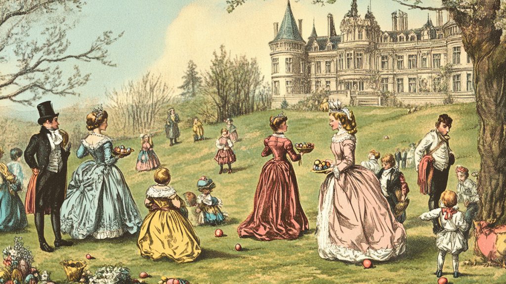Symbolic Origins of Easter Egg Hunting in the Victorian Era